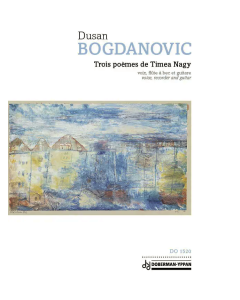 Trois poèmes de Timea Nagy