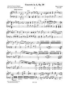 Concerto in A, Op. 30