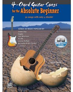 4-Chord Guitar Songs "for the Absolute Beginner"