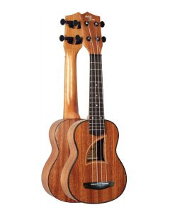 Eddy Finn EF-9-S Herringbone Soprano Ukulele