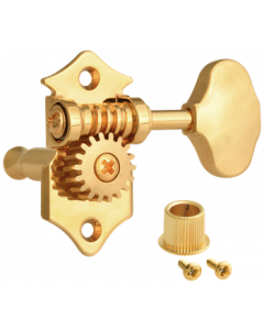 Golden Gate F-2331 Premium Acoustic Guitar Tuning Machines - Gold - 3+3