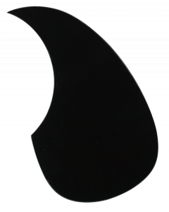 Golden Gate F-4001 Acoustic Guitar Pickguard – Black