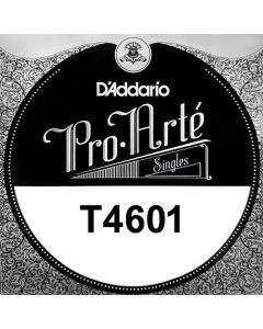 D'Addario T2 Titanium Treble Classical Guitar Single String, Hard Tension, First String