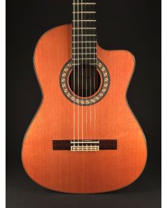 2024 Pavan FL-AC-64 "Short Scale Cutaway" Flamenco Negra #260
