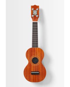 Kala KA-F8-MHG-S Pan Pacific All Solid Mahogany Figure 8 Soprano Ukulele with Bag