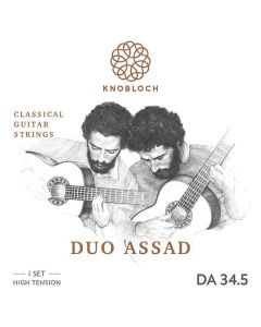 Knobloch DA34.5 Duo Assad Triple Silver - Bio Nylon Classical Guitar Strings [High Tension]