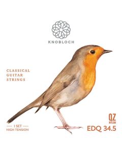 Knobloch EDQ34.5 Erithacus Double Silver - QZ Nylon Classical Guitar Strings - High Tension