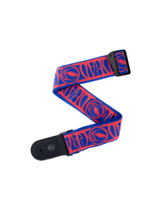 Grateful Dead Guitar Strap [Red/Blue]