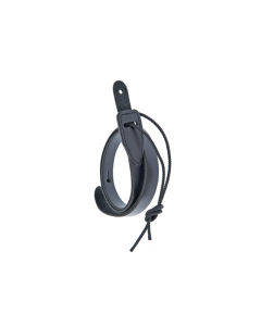 D'Addario 3/4" Leather Mandolin Strap, Black