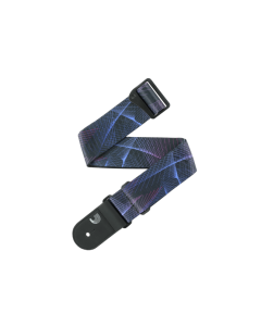 D'Addario 50RUN82 Outrun Polyester Guitar Strap - Kaleidoscope
