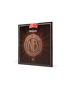 D'Addario NB1356 Nickel Bronze Acoustic Guitar Strings - 13-56 Medium Tension