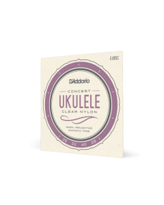 D'Addario EJ65C Pro-Arté Custom Extruded NylonUkulele Strings, Concert