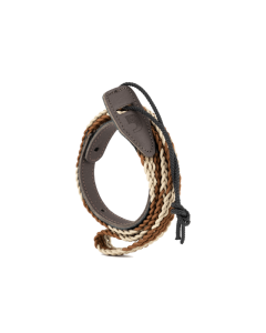 D'Addario, 1" Braided Mandolin Strap - Brown