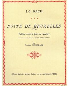 Suite de Bruxelles, BWV 995
