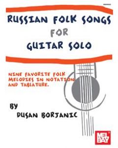 Russian Folk Songs for Guitar Solo