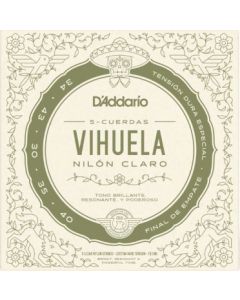 D’Addario MV10C Vihuela Custom Hard Tension Strings