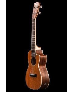 Ohana CK-20CE Solid Mahogany Cutaway/Electric Concert Ukulele