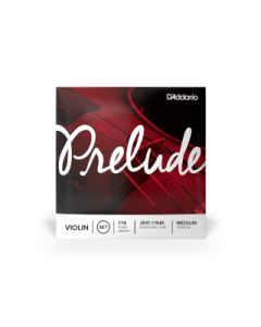 D'Addario Prelude Violin String Set, 1/16 Scale, Medium Tension