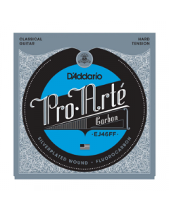 D'Addario EJ46FF Pro-Arté Carbon Classical Guitar Strings, Dynacore Basses, Hard Tension