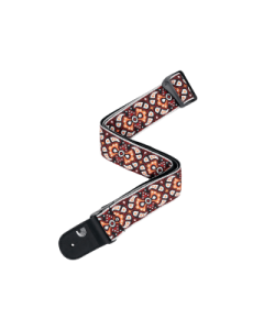 Eco-Comfort Woven Guitar Strap [Red & Orange]