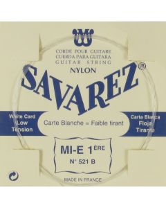 Savarez 521B Traditional Rectified Nylon Low Tension 1st String, .026"