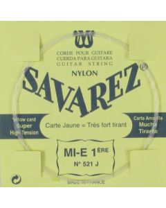 Savarez 521J Traditional Rectified Nylon High Tension 1st String, .029"
