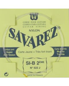 Savarez 522J Traditional Rectified High Tension Nylon 2nd String, .033"