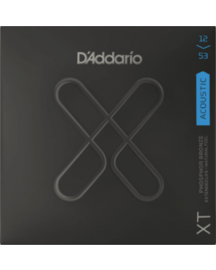 D'Addario XTAPB1253 Light, XT Phosphor Bronze Coated Acoustic Guitar Strings