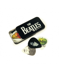D'Addario Beatles Signature Guitar Pick Tin, Logo