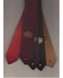 John Pearse Leather Skinny Strap [Dark Brown]