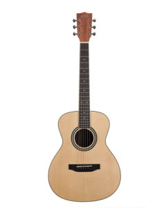 Kala KA-GTR-OM-SEB Ebony Orchestra Mini Guitar