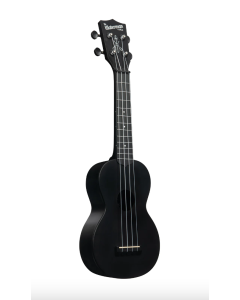Kala KA-WMS-BK-S Black Sand Soprano Waterman Ukulele