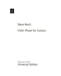Violin Phase for Guitars