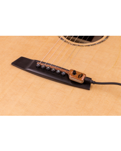 KNA SG-2 Portable bridge-mounted piezo with volume control for steel-string acoustic guitar