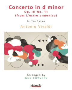 Concerto in D Minor, Op. 3 #11