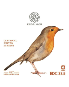 Knobloch EDC33.5 Erithacus Double Silver - Carbon Classical Guitar Strings [Medium Tension]