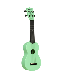 Kala KA-R-WMS-GN-S Sea Foam Green Soprano Recycled Waterman Ukulele