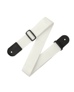 Polypropylene Guitar Strap - White