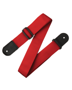 Polypropylene Guitar Strap - Red