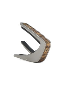 Thalia Black Chrome Finish Capo - Koa Nouveau