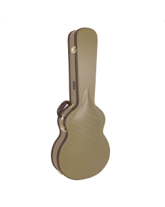 Crossrock CRW620OMTW Wood Case, OM/000 14 Frets Guitar Case, Acoustic [Tweed]