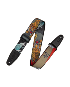 Levy's Polyester Guitar Strap - Japanese Tiger