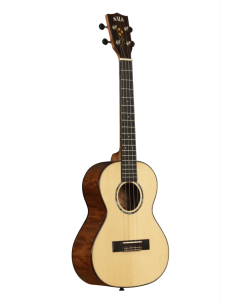 Kala 20th Anniversary Solid Spruce Top Quilted Sapele Tenor Ukulele with Bag