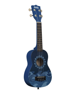Kala UK-DEEPBLUE eep Blue Ukadelic Soprano Ukulele
