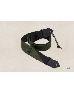 Taylor Suede/Poly Guitar Strap, 2" Olive