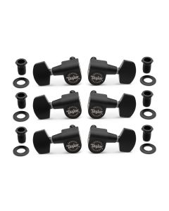 Taylor Guitar Tuners 18:1 - 6-String, Satin Black