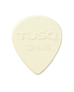 Tusq PQP-0501-W6 Teardrop Pick, 1.00mm Bright Tone