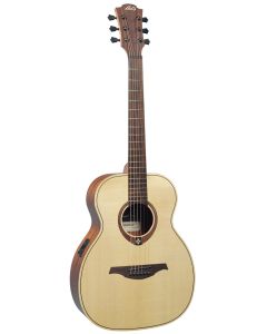 LAG TRAVEL-SPE Tramontane Acoustic/Electric Guitar - Natural Spruce