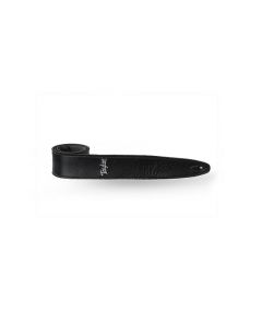 Taylor Leather Strap, Black, Suede Back, 2.5"