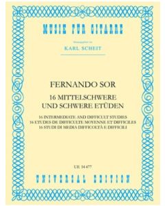 16 Intermediate & Difficult Studies
